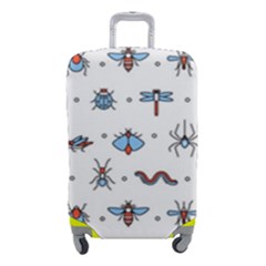 Insect Icon Seamless Pattern Luggage Cover (small) by Wegoenart