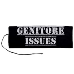 Genitore Issues  Roll Up Canvas Pencil Holder (m) by ConteMonfrey