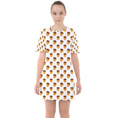 That`s Nuts   Sixties Short Sleeve Mini Dress by ConteMonfrey