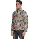 Tattoo Pattern Men s Puffer Bubble Jacket Coat View2