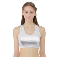 Computer Cyber Circuitry Circuits Electronic Sports Bra With Border by Jancukart
