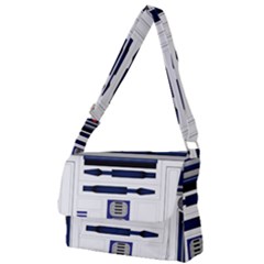 Robot R2d2 R2 D2 Pattern Full Print Messenger Bag (s) by Jancukart