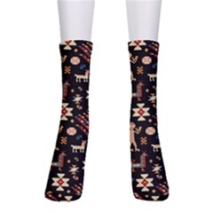 Carpet-symbols Crew Socks by Gohar