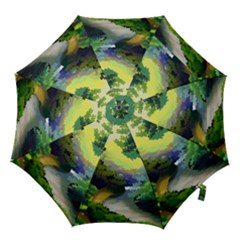 Landscape Illustration Nature Painting Hook Handle Umbrellas (small) by Wegoenart