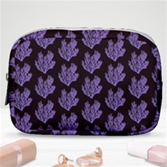 Black Seaweed Make Up Pouch (small) by ConteMonfrey