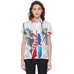 New York City Holiday United States Usa Short Sleeve Pocket Shirt by Jancukart