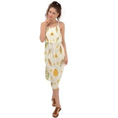 Easter Egg Waist Tie Cover Up Chiffon Dress by ConteMonfrey