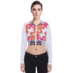 Im Fourth Dimension Space Long Sleeve Zip Up Bomber Jacket by imanmulyana