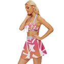 IM Fourth Dimension Space Vintage Style Bikini Top and Skirt Set  View2