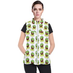 Kermit The Frog Women s Puffer Vest by Valentinaart