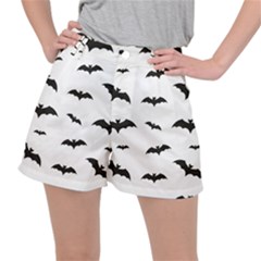 Bat Pattern Ripstop Shorts by Valentinaart
