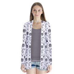 Halloween  Drape Collar Cardigan by Valentinaart