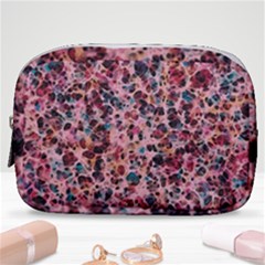 Cells In A Red Space Make Up Pouch (small) by DimitriosArt