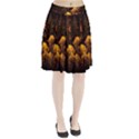 Autumn Fall Foliage Forest Trees Woods Nature Pleated Skirt View1
