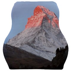 Matterhorn Mountain High Mountains Landscape Car Seat Velour Cushion  by danenraven
