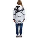 Frida Kahlo  Kid s Hooded Longline Puffer Jacket View4
