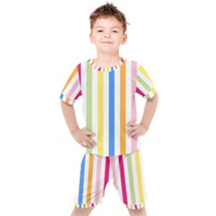 Stripes-g9dd87c8aa 1280 Kids  Tee And Shorts Set by Smaples