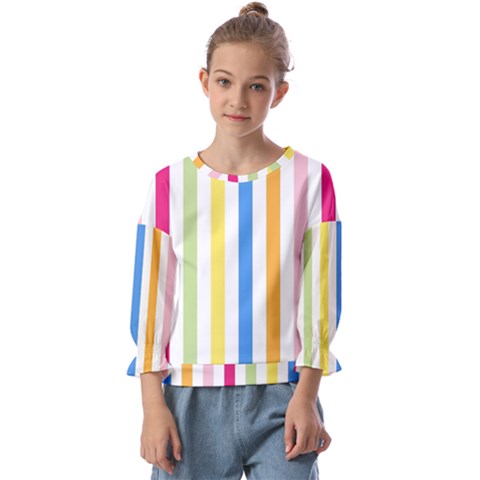 Stripes-g9dd87c8aa 1280 Kids  Cuff Sleeve Top by Smaples