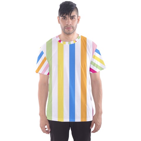 Stripes-g9dd87c8aa 1280 Men s Sport Mesh Tee by Smaples