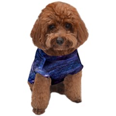 Space Cosmos Galaxy Stars Black Hole Universe Dog T-shirt by Pakemis