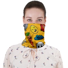 Graffiti Characters Seamless Ornament Face Covering Bandana (adult) by Pakemis