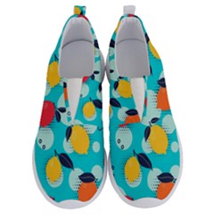 Pop Art Style Citrus Seamless Pattern No Lace Lightweight Shoes by Pakemis