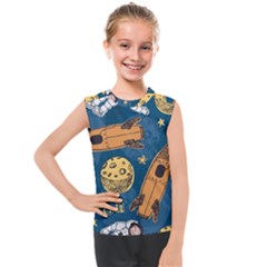 Missile Pattern Kids  Mesh Tank Top by Pakemis