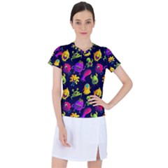 Space Patterns Women s Sports Top by Pakemis