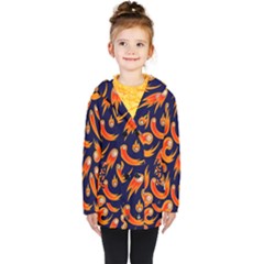 Space Patterns Pattern Kids  Double Breasted Button Coat by Pakemis