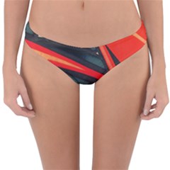 Graffiti Detail Wallpaper Texture Background Reversible Hipster Bikini Bottoms by Pakemis