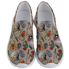 Tattoo Pattern Men s Lightweight Slip Ons by Pakemis
