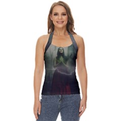 Beautiful Girl Basic Halter Top by Sparkle