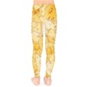 Cheese-slices-seamless-pattern-cartoon-style Kids  Leggings View2