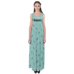 Missile Pattern Empire Waist Maxi Dress by artworkshop