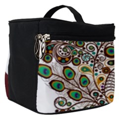 Peacock Graceful Bird Animal Make Up Travel Bag (small) by artworkshop