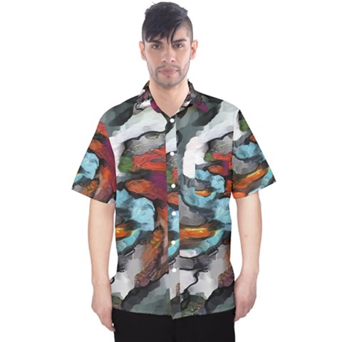 Abstract Art Men s Hawaii Shirt by gasi