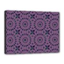 Kaleidoscope Scottish Violet Canvas 16  x 12  (Stretched) View1