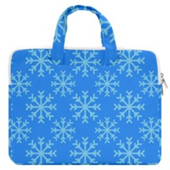 Holiday Celebration Decoration Background Christmas Macbook Pro 16  Double Pocket Laptop Bag  by Uceng