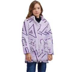 Science Research Curious Search Inspect Scientific Kid s Hooded Longline Puffer Jacket by Uceng