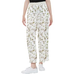 Background Ornamental Pattern Graphic Seamless Women s Pants  by Uceng