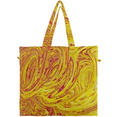 Red Yellow Abstract Wallpapers Abstracts Liquids Canvas Travel Bag by Uceng