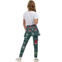 Beautiful Knitted Christmas Pattern Kids  Skirted Pants View2