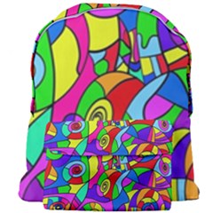 Colorful Stylish Design Giant Full Print Backpack by gasi