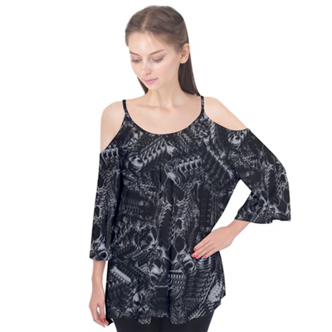 Xeno Frenzy Flutter Tees by MRNStudios