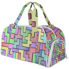 Colorful Stylish Design Burner Gym Duffel Bag by gasi