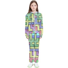Colorful Stylish Design Kids  Tracksuit by gasi
