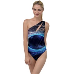 Digitalgalaxy To One Side Swimsuit by Sparkle