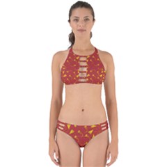 Background Pattern Texture Design Perfectly Cut Out Bikini Set by Ravend