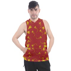 Background Pattern Texture Design Men s Sleeveless Hoodie by Ravend