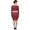 Illustration Door Abstract Concentric Pattern Top and Skirt Sets View2